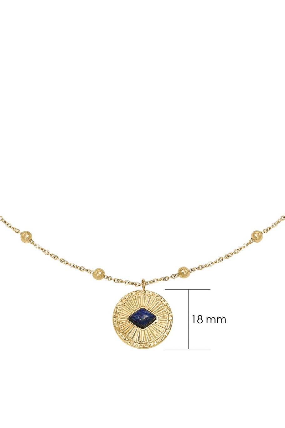 Collar Proud to wear Azul Acero inoxidable Imagen2